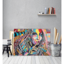 Πίνακας σε Καμβά : girl portrait contemporary style Dream guardian fairy tale