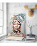 Πίνακας σε Καμβά : Portrait African Woman