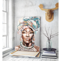 Πίνακας σε Καμβά : Portrait African Woman