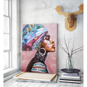 Πίνακας σε Καμβά : Desert Lady in a Turban painting 2