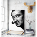 Πίνακας σε Καμβά : Salvador Dali dot art